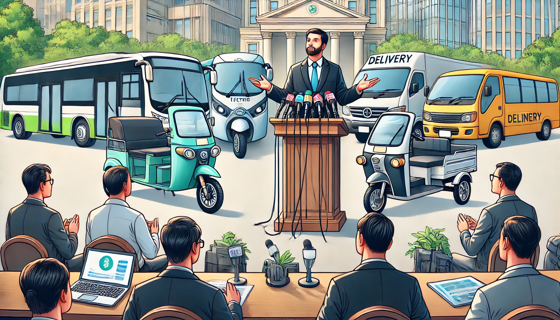 Government Announces Enhanced Subsidies for Electric Commercial Vehicles