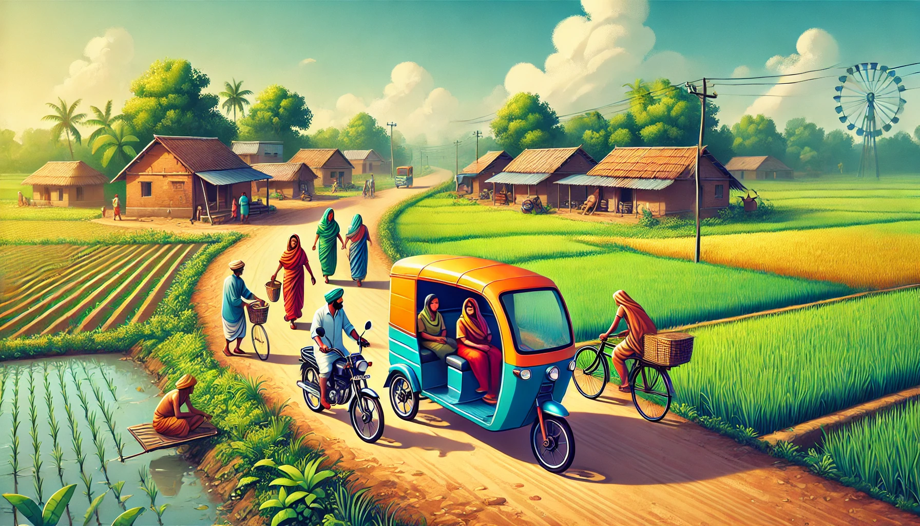 How E-Rickshaws Are Transforming Rural Transportation